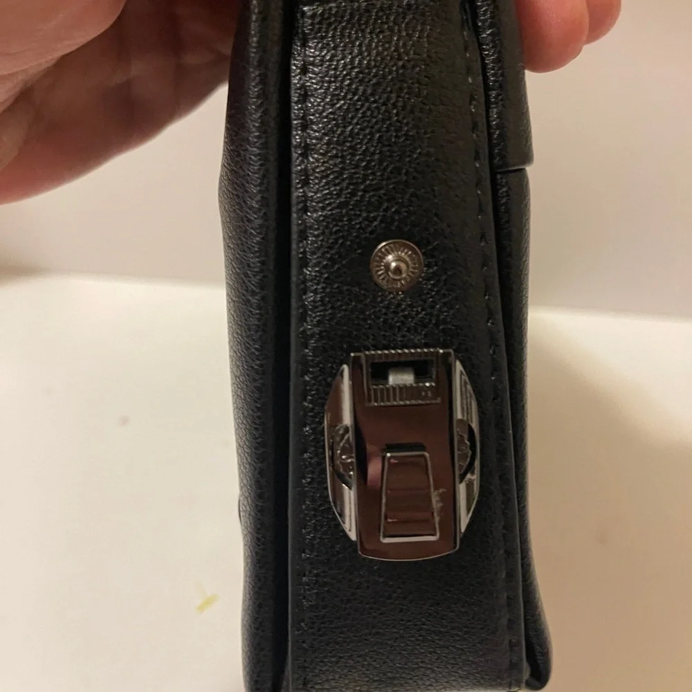 Ouluoba new Men Wrist Clutch Bag with lock